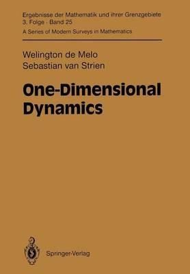 One-Dimensional Dynamics - Welington de Melo,Sebastian van Strien - cover