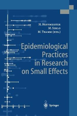 Epidemiological Practices in Research on Small Effects - cover