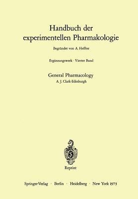 General Pharmacology - Alfred J. Clark - cover
