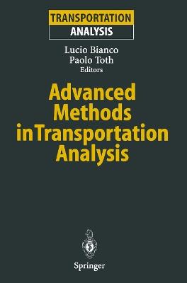 Advanced Methods in Transportation Analysis - cover