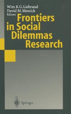Frontiers in Social Dilemmas Research - cover