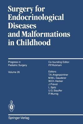 Surgery for Endocrinological Diseases and Malformations in Childhood - cover