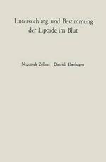 Untersuchung und Bestimmung der Lipoide im Blut