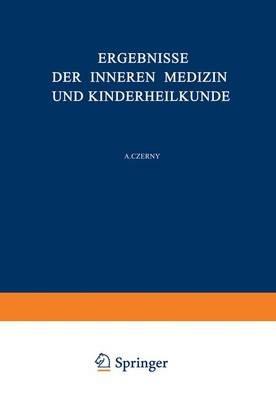 Ergebnisse der Inneren Medizin und Kinderheilkunde: Fünfunddreissigster Band - L. Langstein,A. Schittenhelm - cover
