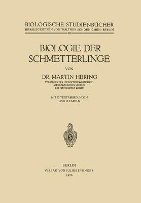 Biologie der Schmetterlinge - Martin Hering - cover