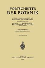 Fortschritte der Botanik: Fünfter Band