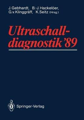 Ultraschall-diagnostik ’89: Drei-Länder-Treffen Hamburg - cover
