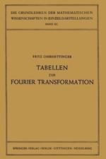 Tabellen zur Fourier Transformation