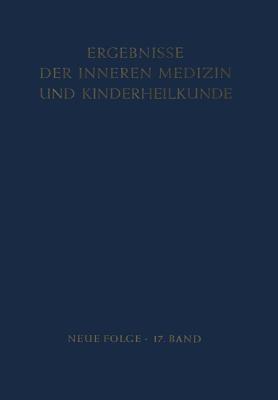 Ergebnisse der Inneren Medizin und Kinderheilkunde - L. Heilmeyer,R. Schoen,B. de Rudder - cover