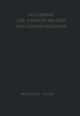 Ergebnisse der Inneren Medizin und Kinderheilkunde - cover