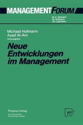 Neue Entwicklungen im Management - cover