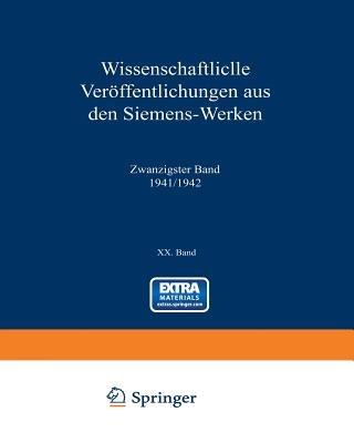 Wissenschaftliche Veröffentlichungen aus den Siemens-Werken - Hanns Benkert,Rudolf Bingel,Eelco Bisschop - cover