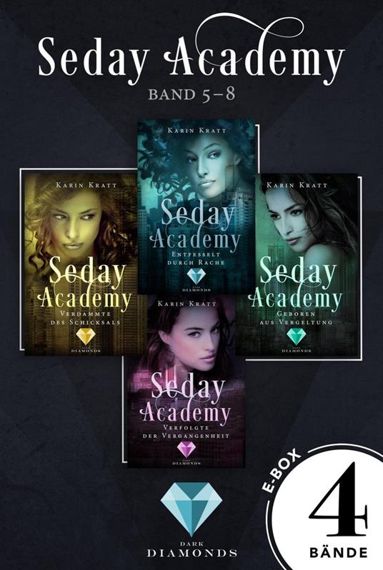 Seday Academy: 4 Bände in einem Bundle! (Band 5-8) - Karin Kratt - ebook