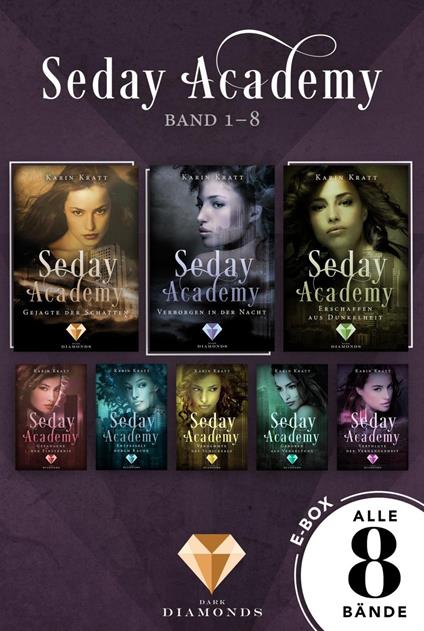 Seday Academy: 8 Bände in einem Bundle! (Band 1-8) - Karin Kratt - ebook