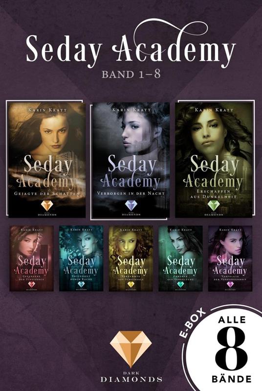 Seday Academy: 8 Bände in einem Bundle! (Band 1-8) - Karin Kratt - ebook