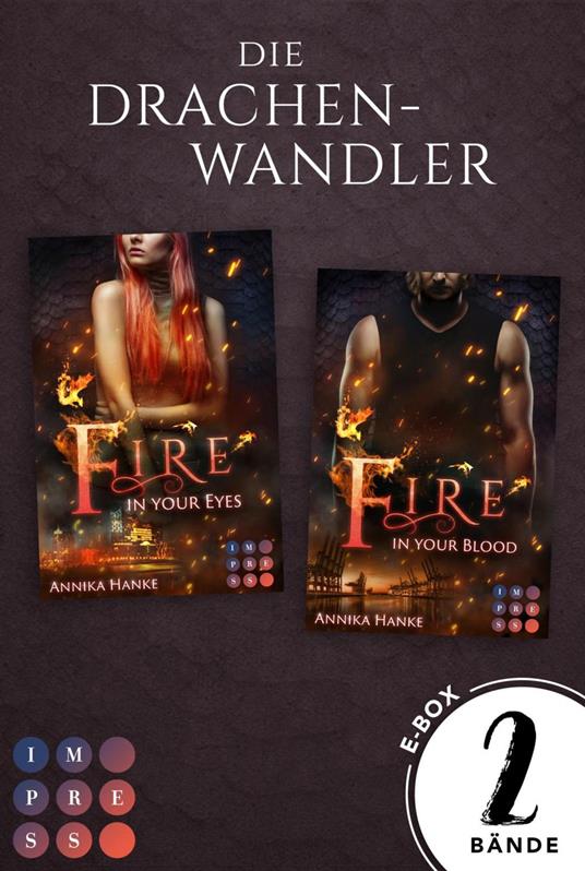 Die Drachenwandler: Sammelband der magischen Drachen-Fantasy-Serie - Annika Hanke - ebook