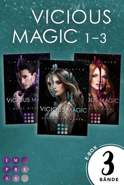 Vicious Magic: 3 Bände in einem Bundle! - Linda Winter - ebook