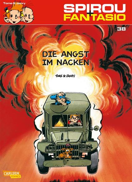 Spirou und Fantasio 38: Die Angst im Nacken - Janry,Tome - ebook