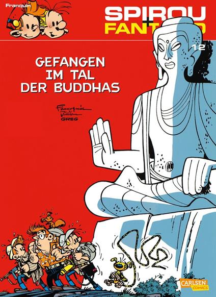 Spirou und Fantasio 12: Gefangen im Tal der Buddhas - André Franquin - ebook