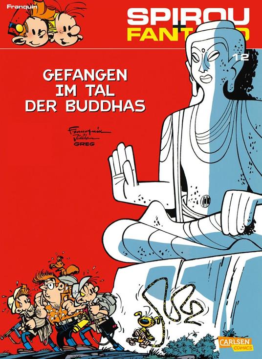Spirou und Fantasio 12: Gefangen im Tal der Buddhas - André Franquin - ebook