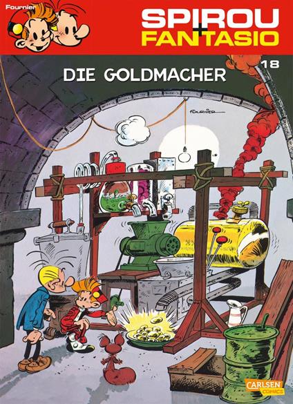 Spirou und Fantasio 18: Die Goldmacher - Jean-Claude Fournier - ebook