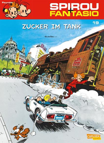 Spirou und Fantasio 19: Zucker im Tank - Jean-Claude Fournier - ebook