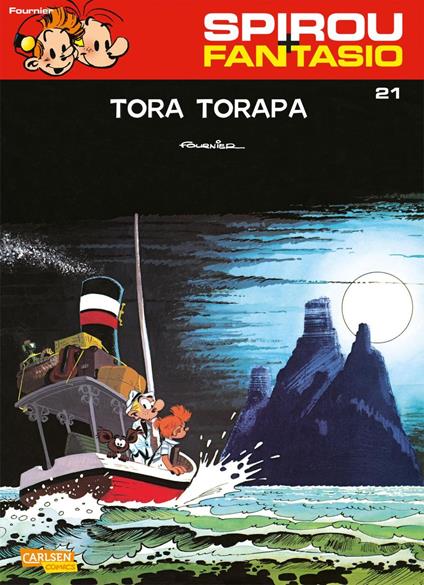 Spirou und Fantasio 21: Tora Torapa - Jean-Claude Fournier - ebook