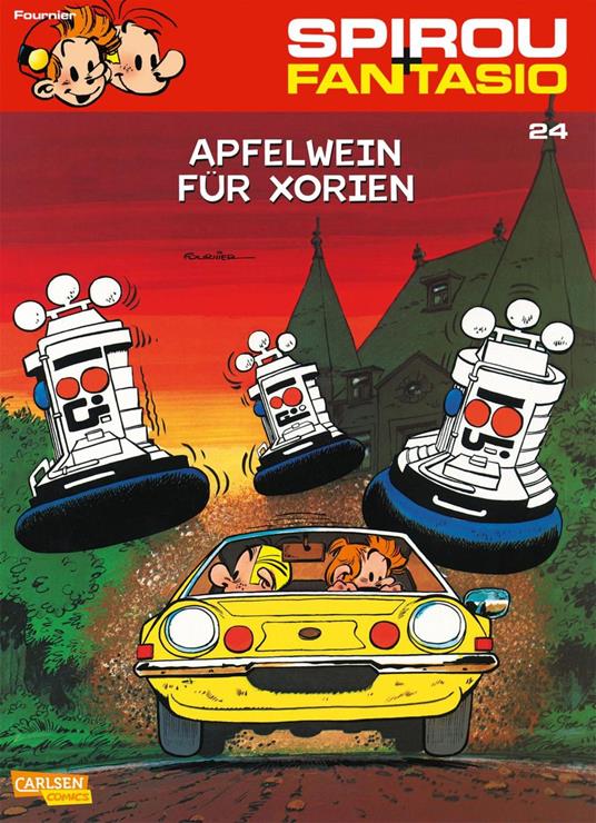 Spirou und Fantasio 24: Apfelwein für Xorien - Jean-Claude Fournier - ebook