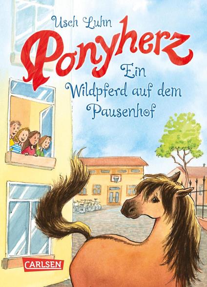 Ponyherz 7: Ein Wildpferd auf dem Pausenhof - Usch Luhn,Franziska Harvey - ebook