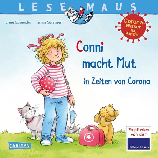 LESEMAUS 186: Conni macht Mut in Zeiten von Corona - Liane Schneider,Janina Görrissen - ebook