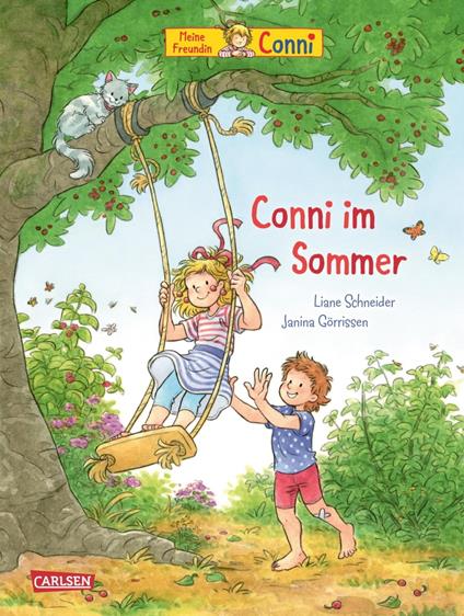 Conni-Bilderbücher: Conni im Sommer - Liane Schneider,Janina Görrissen - ebook
