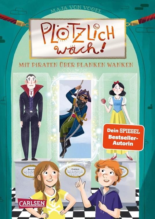 Plötzlich wach! 3: Mit Piraten über Planken wanken - Maja von Vogel,Anne-Kathrin Behl - ebook