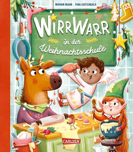 Wirrwarr in der Weihnachtsschule - Miriam Mann,Pina Gertenbach - ebook