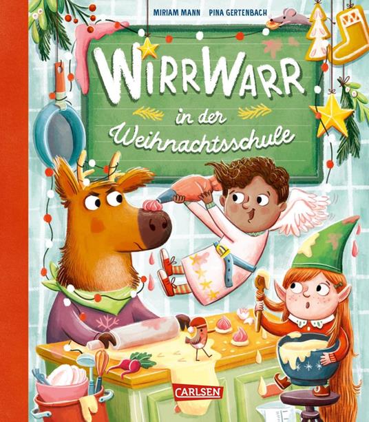 Wirrwarr in der Weihnachtsschule - Miriam Mann,Pina Gertenbach - ebook