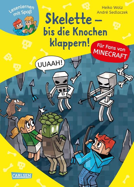 Minecraft 7: Skelette – bis die Knochen klappern! - Heiko Wolz,André Sedlaczek - ebook