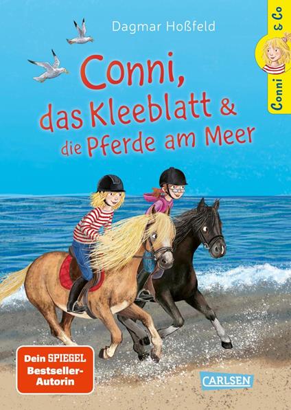 Conni & Co 11: Conni, das Kleeblatt und die Pferde am Meer - Dagmar Hoßfeld,Barbara Korthues - ebook