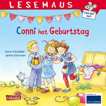 LESEMAUS 80: Conni hat Geburtstag - Liane Schneider,Janina Görrissen - ebook