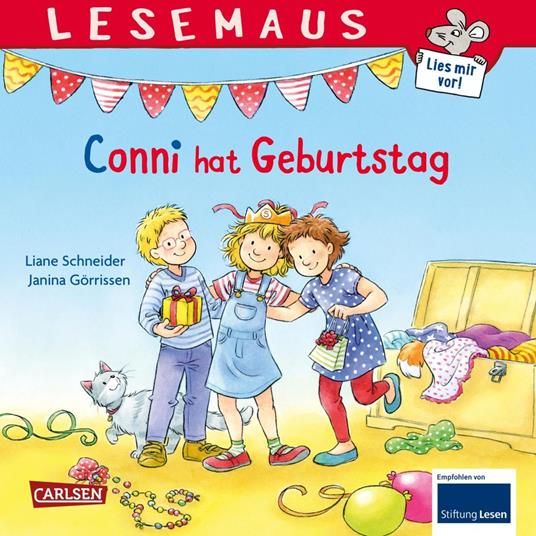 LESEMAUS 80: Conni hat Geburtstag - Liane Schneider,Janina Görrissen - ebook