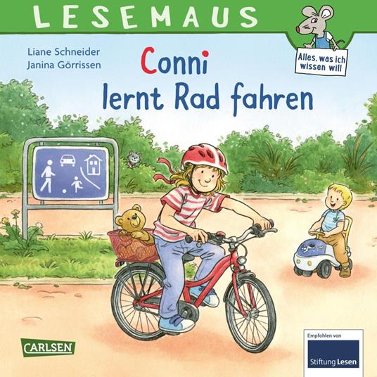 Conni lernt Rad fahren - Liane Schneider,Janina Görrissen,Marc Rueda - ebook