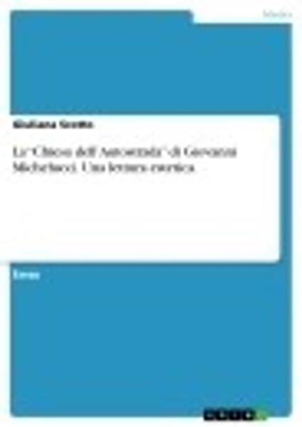 La 'Chiesa dell'Autostrada' di Giovanni Michelucci. Una lettura estetica. - Giuliana Scotto - ebook
