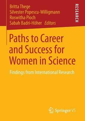 Paths to Career and Success for Women in Science: Findings from International Research - cover