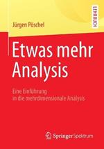 Etwas mehr Analysis: Eine Einführung in die mehrdimensionale Analysis