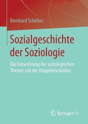 Sozialgeschichte der Soziologie: Die Entwicklung der soziologischen Theorie seit der Doppelrevolution - Bernhard Schäfers - cover