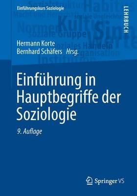 Einführung in Hauptbegriffe der Soziologie - cover
