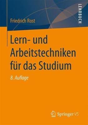 Lern- und Arbeitstechniken für das Studium - Friedrich Rost - cover