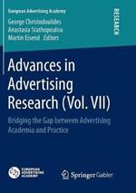 Advances in Advertising Research (Vol. VII): Bridging the Gap between Advertising Academia and Practice