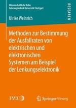 Methoden zur Bestimmung der Ausfallraten von elektrischen und elektronischen Systemen am Beispiel der Lenkungselektronik