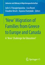 'New' Migration of Families from Greece to Europe and Canada