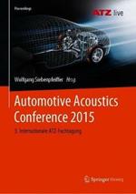 Automotive Acoustics Conference 2015: 3. Internationale ATZ-Fachtagung