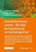 Umweltinformationssysteme - Wie trägt die Digitalisierung zur Nachhaltigkeit bei?